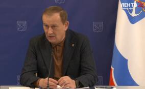 Александр Дрозденко рассказал, почему пресс-конференцию проводят в новой поликлинике в Кировске