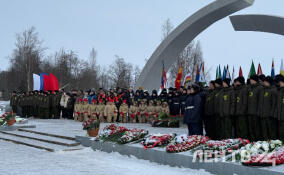 Во Всеволожском районе открылся слёт кадет, юнармейцев и воспитанников военно-патриотических объединений