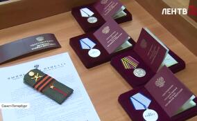 В Военном комиссариате Ленобласти состоялось торжественное вручение наград участникам СВО