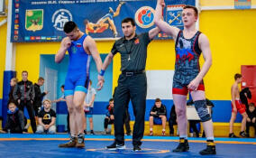 Кингисеппские спортсмены взяли 12 медалей на памятном турнире по вольной борьбе