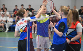 В Гатчине прошел областной фестиваль по бадминтону среди студенческих спортклубов