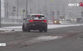 Российских водителей могут перестать штрафовать за нарушение разметки во время снегопадов