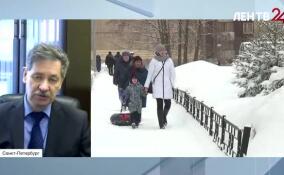 Сильные морозы сохранятся в Ленобласти на выходных