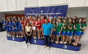 Юные ватерполистки из Ленобласти завоевали серебро на турнире в Петербурге