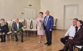 Семья Орловых из Гатчинского округа отпраздновала 45 лет совместной жизни