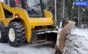 Дорожные службы Ленобласти работают в усиленном режиме