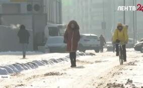 1 февраля в Петербурге стало самым холодным днем с начала зимы