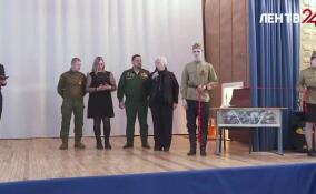 В Бегуницком агротехнологическом техникуме увековечили память героя России Антона Федосеева