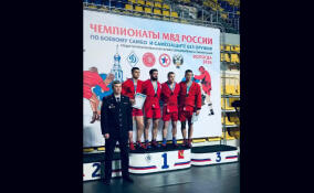 Кингисеппский борец стал бронзовым призером Чемпионата МВД России