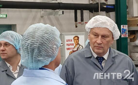 Александр Дрозденко посетил предприятие ООО «Орион» в Сертолово