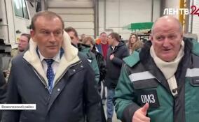 Передовые производства и новый бассейн: как прошла рабочая поездка Александра Дрозденко во Всеволожский район