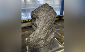 Осколок метеорита весом более 2,5 т обнаружили таможенники в порту Петербурга