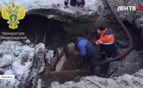 В Приозерске городской прокуратурой организована проверка по факту аварийной ситуации на городских сетях водоснабжения