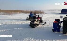 Аварийно-спасательная служба Ленобласти провела учения в акватории Ладожского озера