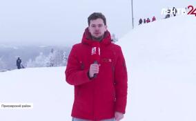 В Приозерском районе сноубордисты готовятся выйти на старт