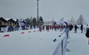 В Кавголово началась биатлонная эстафета на Играх Александра Невского
