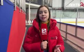 Команда Ленобласти сыграла последний матч на турнире по хоккею с мячом в рамках зимних спортивных игр