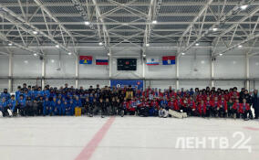 Во Всеволожске наградили победителей и призеров турнира по хоккею с мячом на Играх Александра Невского