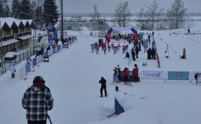 В УТЦ «Кавголово» на старт биатлонной эстафеты на Играх Александра Невского вышли девочки