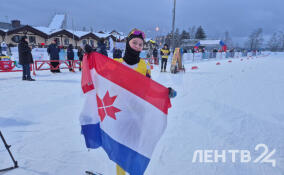 Юные биатлонистки из Ленобласти завоевали серебро в эстафете на Играх Александра Невского