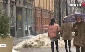 В большинстве районов Ленобласти прогнозируется снег