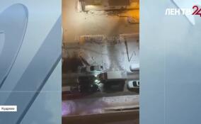 Конфликт водителей закончился массовым ДТП в Кудрово