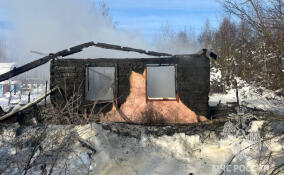 В пожаре в массиве Дунай пострадала женщина