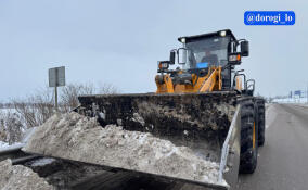 В Тельмана дорожники и фермеры объединились для уборки дорог