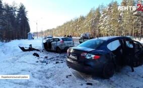 В Лодейнопольском районе в результате аварии один человек погиб, еще четверо — пострадали