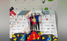 Юный скалолаз из Соснового Бора стал лучшим на всероссийском турнире