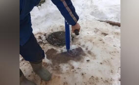 В поселке Зиновья Гора восстановили работу водоразборной колонки