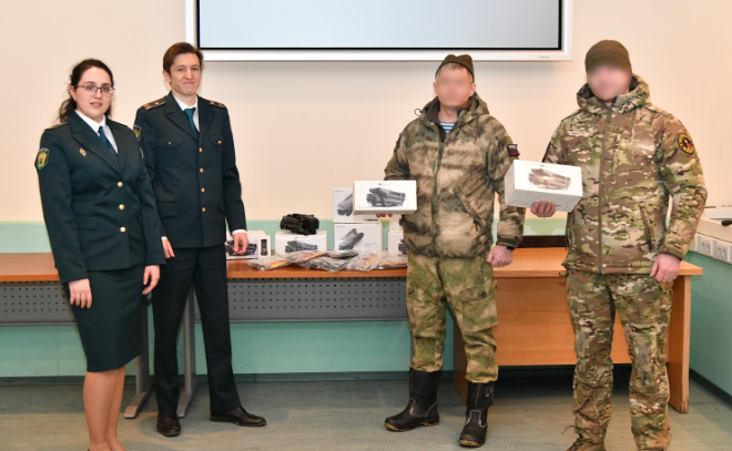 Северо-Западное таможенное управление передало бойцам СВО девять квадрокоптеров