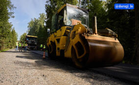 Дорожники отремонтирую трассу у Вайялово и Ивановки