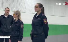 В преддверии 8 Марта женщины из личного состава петербургского главка МВД приняли участие в соревнованиях по стрельбе