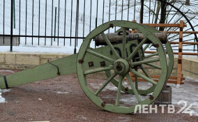 Актриса Анастасия Мельникова выстрелом из пушки открыла праздник в Гатчине