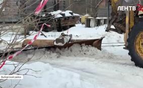 Председатель СНТ «Радуга» в Выборгском районе сконструировал устройство для чистки снега