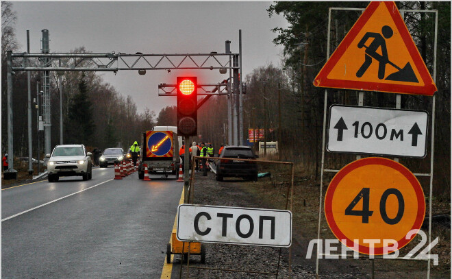 Жалобы жителей Гатчинского округа на разбитую дорогу дошли до Бастрыкина