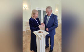 Семейная пара из Киришей отпраздновала 50-ю годовщину свадьбы
