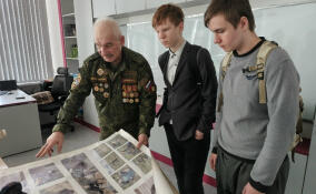 В Оредежской школе прошла встреча ко Дню поисковика Ленобласти