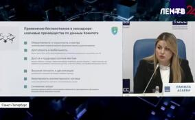 Рамила Агаева: применение БПЛА — самый эффективный метод обследования территорий Ленобласти