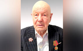 Ветеран из Тихвинского района Петр Бондаренко отпраздновал 99-летие