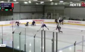 Хоккейный клуб «Ленинградец» уступил гостям из Брянска со счетом 2:6