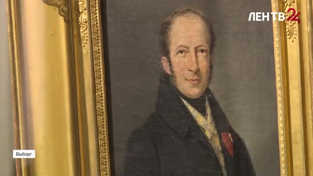 В Монрепо открылась выставка, посвященная итогам реставрации портрета Пауля Николаи