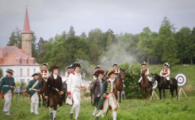 В Приоратском парке Гатчины сняли несколько эпизодов сериала о Павле I