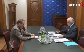 Сергей Шабанов рассказал губернатору Ленобласти об итогах деятельности за 2025 год