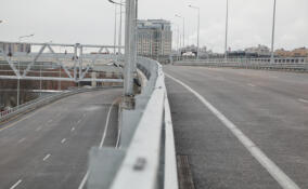 На Шкиперской развязке ЗСД построили четыре новых съезда