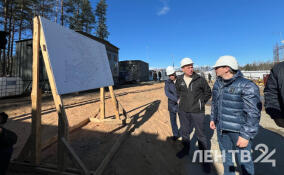 Активная стройка идёт в микрорайоне №7 в Кингисеппе