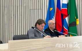 Барановский и Беляев рассказали жителям о стройках Кингисеппского района