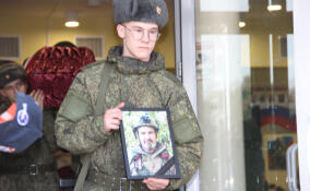 В Алеховщине простились с погибшим на СВО Игорем Храбрых