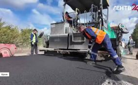 Дорожные работы ограничат движение на участке федеральной трассы А-120 в Ломоносовском районе